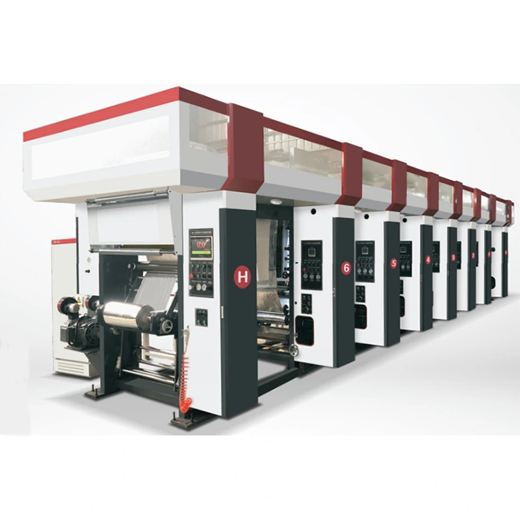 3-12 кольорів комп'ютеризована автоматична ротаційна друкарська машина з трьома векторами