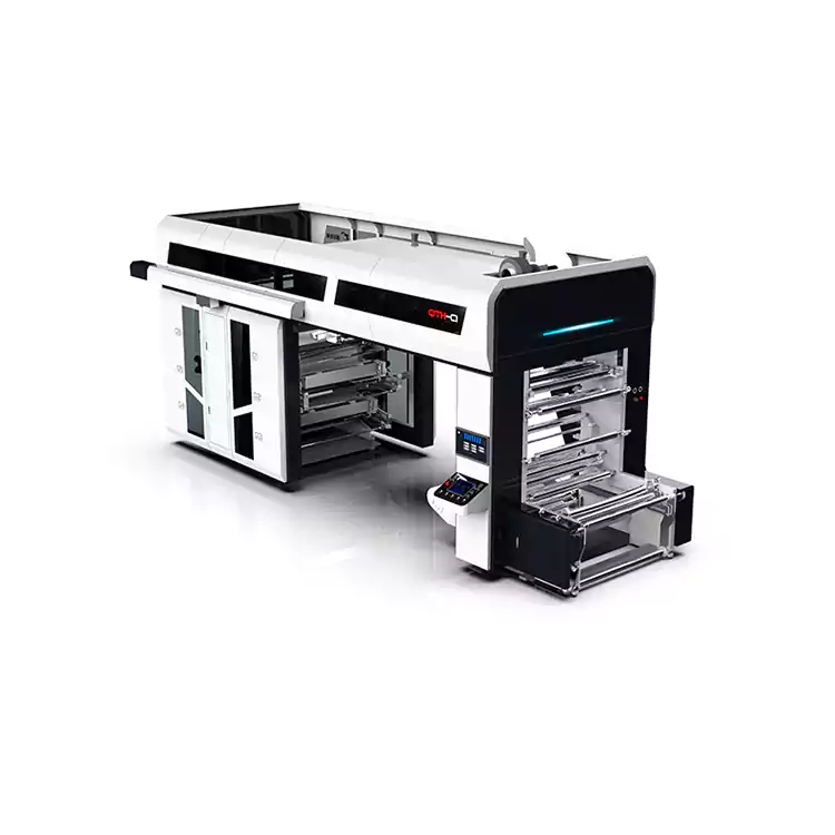 6-кольоровий флексографічний флексографічний барабан із центральним барабаном