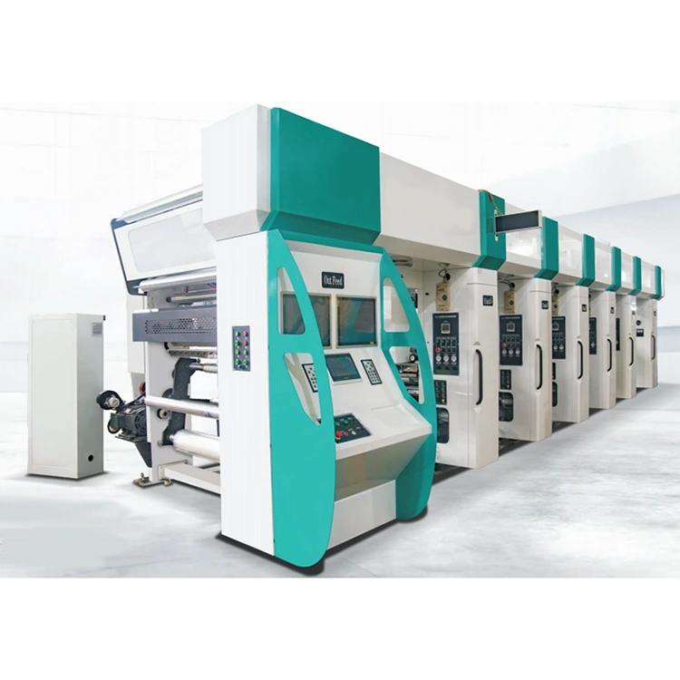 Комп'ютеризована автоматична ротаційна друкарська машина з трьома векторами