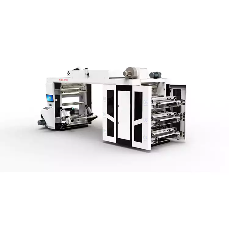 Високошвидкісний флексографічний принтер Багатокольоровий друкарський поліетиленовий пакет