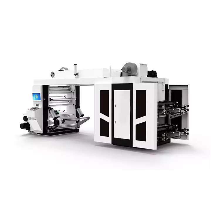 Високошвидкісна флексодрукарська машина стекового типу